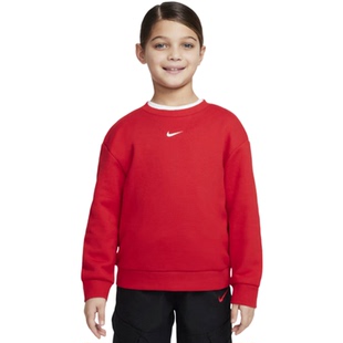 自营 无帽卫衣IF3540 Nike耐克春季 休闲运动套头衫 657 女童新款