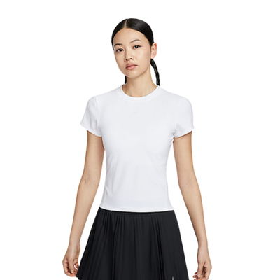 【自营】NIKE耐克女子针织短袖运动T恤HQ2995-100