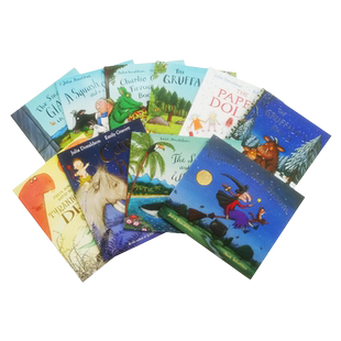 【自营】英文原版咕噜牛10册绘本小妞妞巨人The gruffalo 's Child  Julia Donaldson茱莉亚唐纳森 儿童睡前图画故事书情商教育