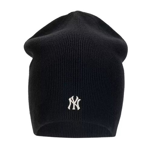 MLB冷帽大头围休闲帽保暖绒线帽