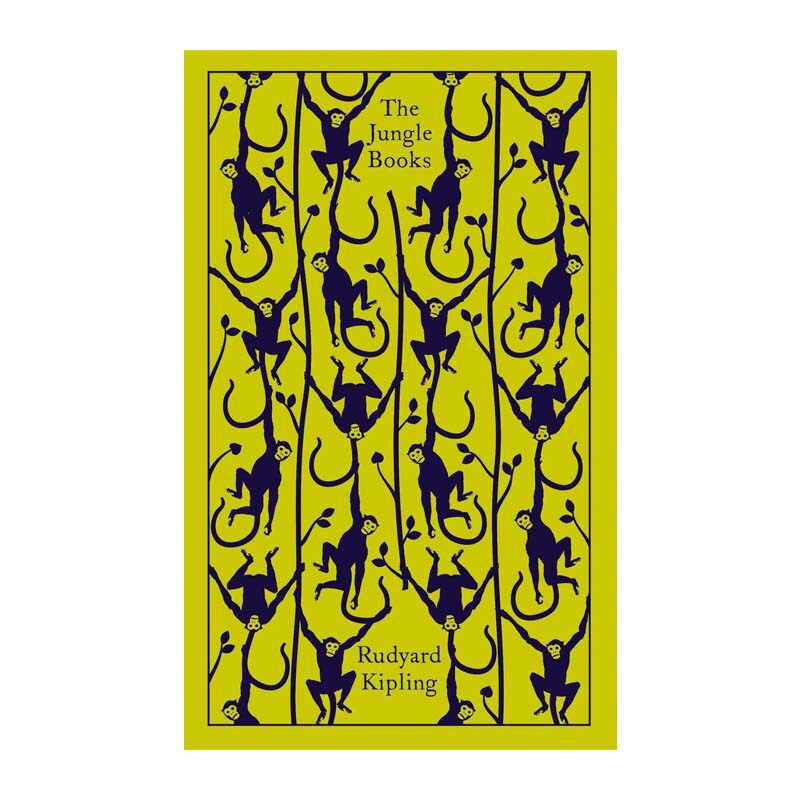 【自营】预售 企鹅布纹经典系列 丛林之书 The Jungle Books 英文原版 Rudyard Kipling 经典文学 英国诺贝尔文学奖得主 吉卜林