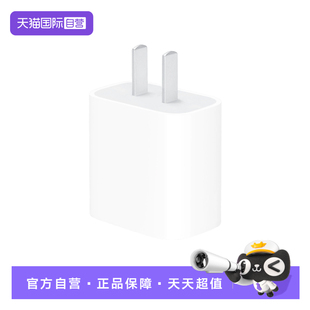 ipad平板电脑充电头20瓦快充插头 Apple苹果原装 12ProMax 20W充电器适用于iPhone17 正品 自营