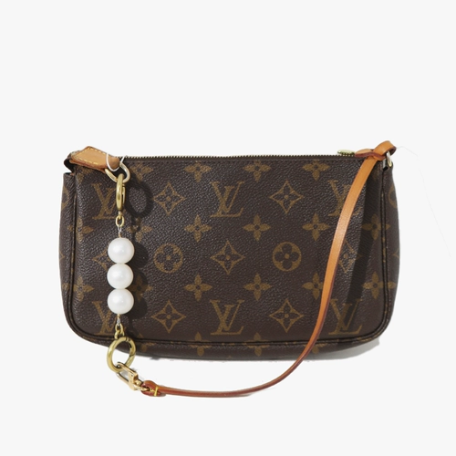 [Самостоятельная трудоустройство] Средние века 95 Новый LV/Louis Vuitton Lahua Большие подмышки маджонг/обновление овощной кожи кожи