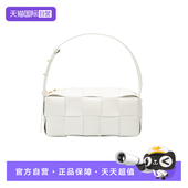 羊皮革手提单肩斜挎包女 Veneta编织方格设计时尚 自营 Bottega