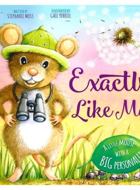 【自营】Exactly like me 喜欢我自己 认识自我 情商管理 故事绘本 3-6岁英文启蒙读物 英文原版进口图书