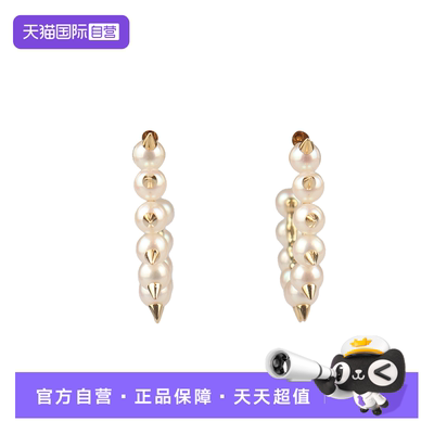 【自营】中古9新TASAKI(塔思琦)DANGER TRIBE 耳针18K黄金2.5cm