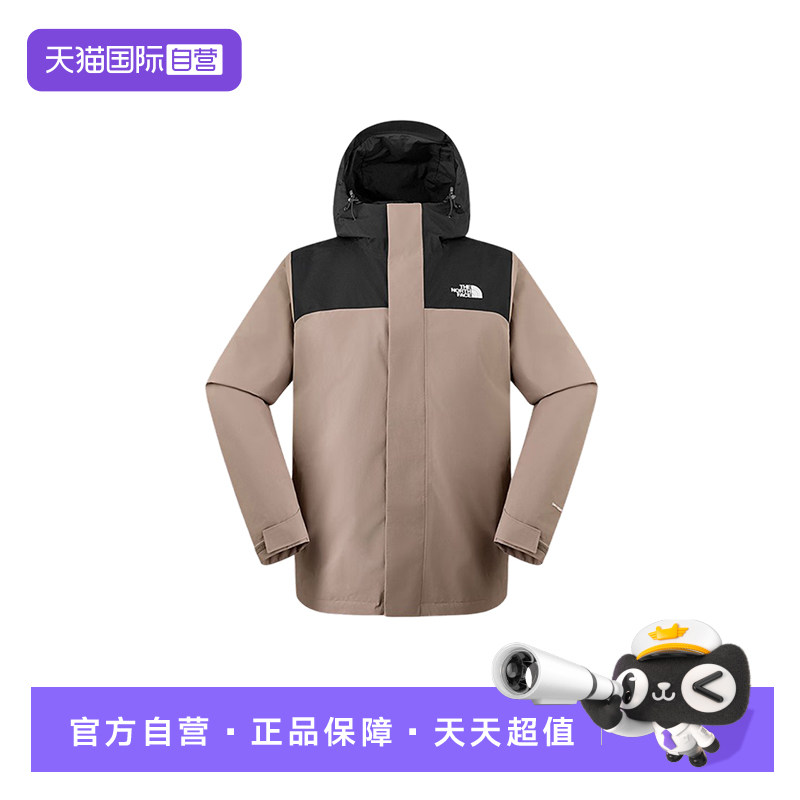 【自营】THE NORTH FACE北面男子时尚运动休闲冲锋衣NF0A8DX1DHL1