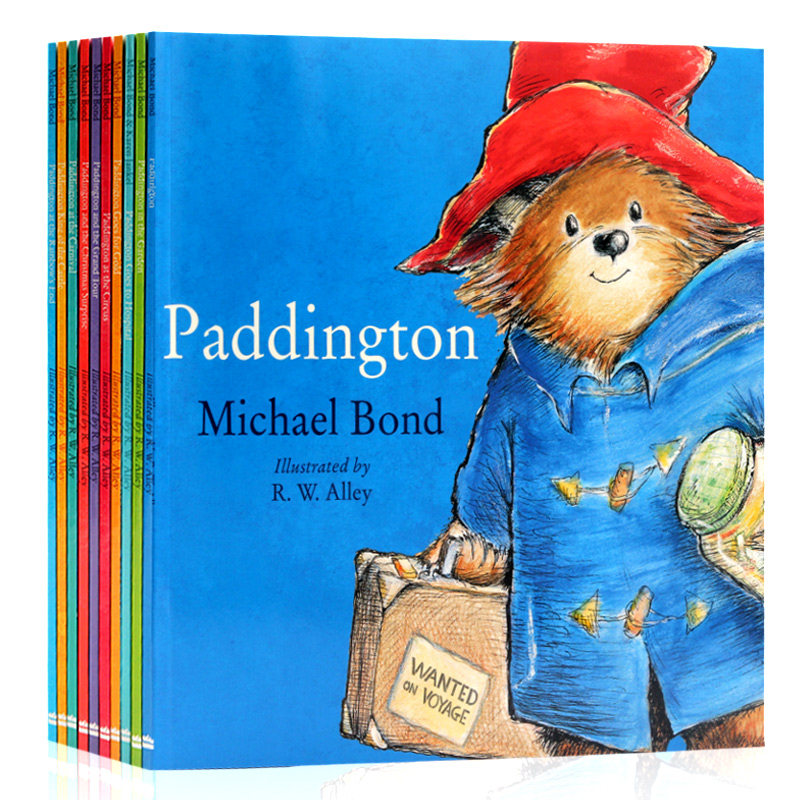 【自营】帕丁顿熊图画故事书系列10册Paddington Collection英伦漂的生活趣事Michael Bond伦敦Harper Collins英文原版绘本读物