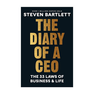 【自营】预售 CEO日记 商业和生活的33条法则 The Diary of a CEO 英文原版 Steven Bartlett 商业战略