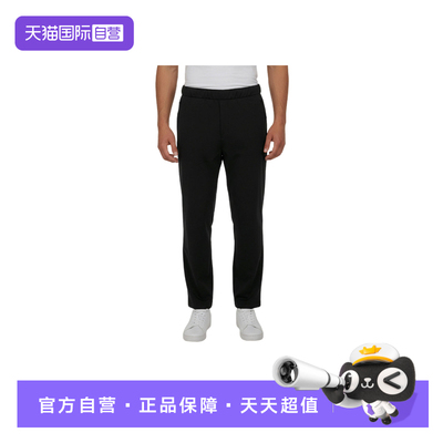 【自营】adidas阿迪达斯男黑色修身休闲裤拉链口袋针织长裤KV5987