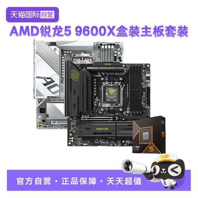 AMD锐龙R59600X盒装板U套装