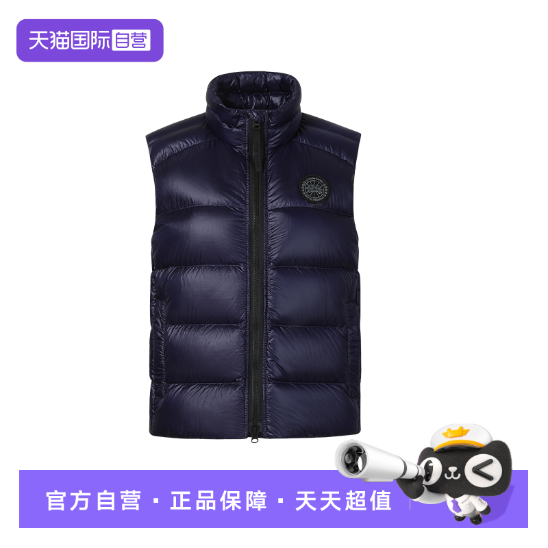 CanadaGoose黑标羽绒马甲羽绒服