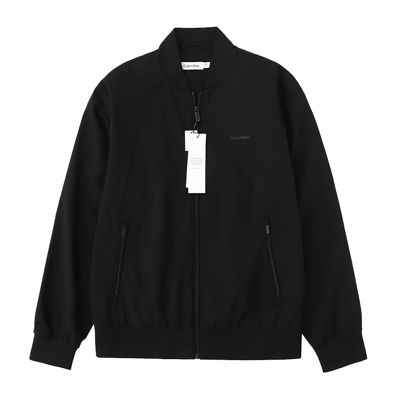 【自营】Calvin Klein凯文克莱宽松简约休闲纯色简约男士夹克潮