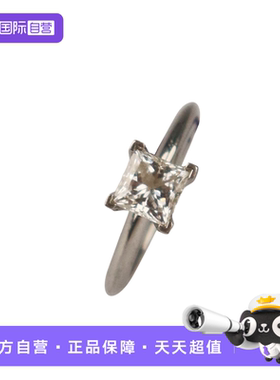 【自营】中古95新TIFFANY蒂芙尼方形切工钻石戒指PT95051号