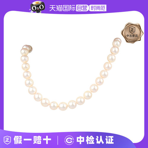 【自营】中古9.5新 TASAKI/塔思琦海水珍珠串珠项链K14白金43cm
