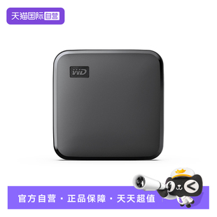 Elements 西数WD SSD移动固态硬盘1T外接电脑两用便携 自营