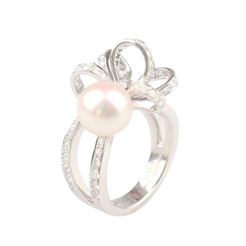 中古御木本海水珍珠戒指