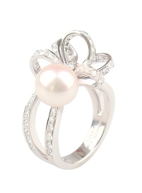 中古御木本海水珍珠戒指