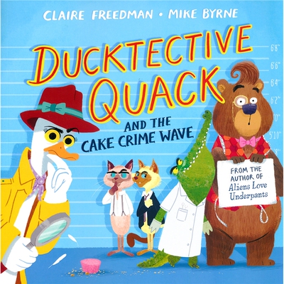 【自营】Ducktective Quack and the Cake Crime Wave 达克侦探和蛋糕犯罪浪潮 互动解谜故事 睡前亲子读物 英文原版绘本 英文原版