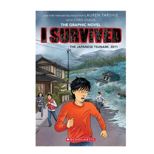 【自营】预售 英文原版 幸存者 I Survived#12 2011 年日本海啸 灾难历史漫画 逃生指南 儿童课外科普 学乐Scholastic