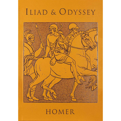 【自营】预售 英文原版  Canterbury Classics 皮面精装 Iliad and Odyssey 伊利亚特和奥德赛