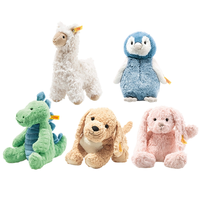 自营企鹅兔子steiff毛绒玩具