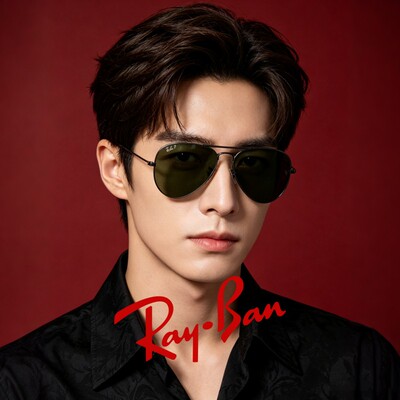 【自营】【男女同款】RayBan雷朋太阳眼镜飞行员偏光墨镜0RB3025