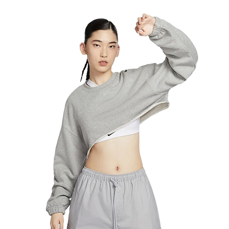 【自营】NIKE耐克女子DANCE OS SHRUG连帽针织套头衫FV7510-063