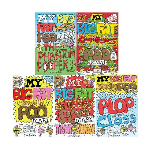 【自营】英文原版 我臭便便日记 My Big Fat Smelly Poo Diary 倒霉蛋巴里 Barry Loser 儿童全彩搞笑漫画故事书 Barry Loser作者