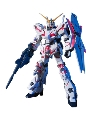 【自营】万代 高达模型 1/144 HGUC 独角兽高达 NTD 毁灭模式玩具