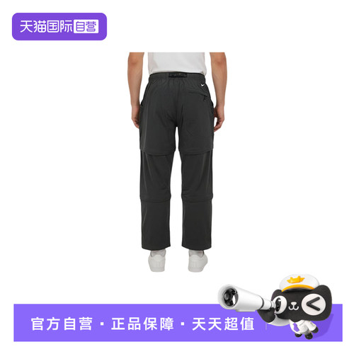 【自营】耐克男裤可拆卸运动短裤拒水工装直筒宽松长裤IF1023-010