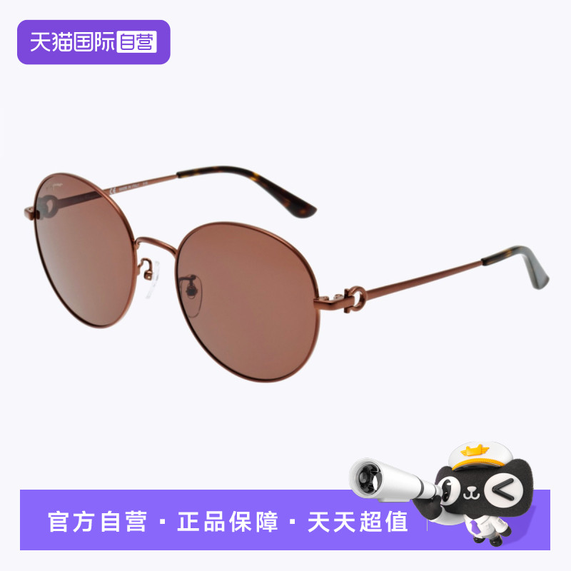 【自营】Ferragamo欧美复古休闲太阳镜百搭墨镜女