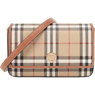【自营】BURBERRY/博柏利女士格纹单肩斜挎包信封包 8070421