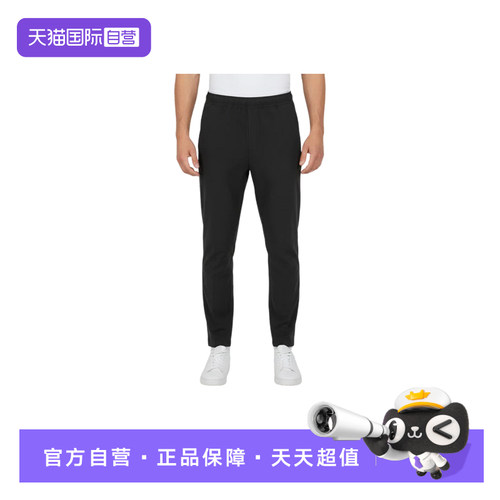 【自营】adidas阿迪达斯运动休闲裤男黑色拉链口袋梭织长裤KY5027