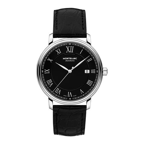 【自营】中古99新万宝龙/传统系列/40mm/黑盘皮带/男士腕表