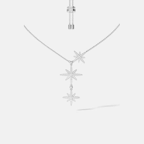 【自营】APM Monaco六芒星项链首饰经典轻奢锁骨链WC3350OX礼品