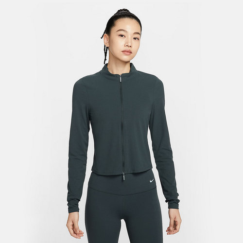 【自营】Nike耐克女子瑜伽健身紧身速干立领运动夹克FV7424-390