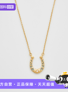【自营】Fable珍珠马蹄珐琅彩项链首饰品女款吊坠高级感锁骨年