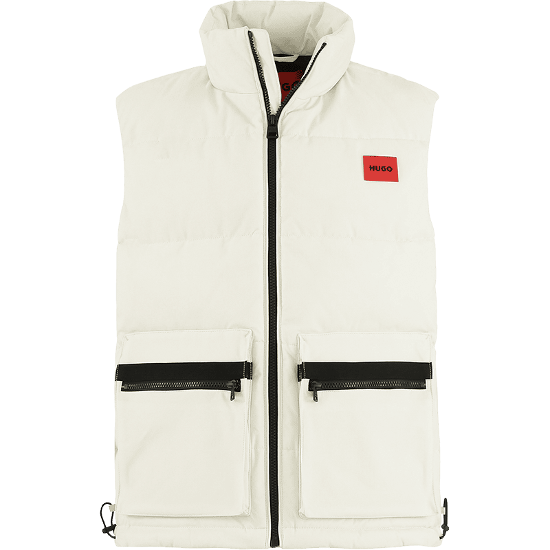 HugoBoss夹棉马甲棉服背心外套