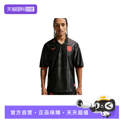 【自营】NIKE耐克荷兰队男短袖DRI-FIT足球上衣半袖T恤IH1868-010