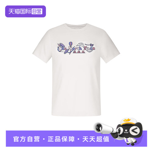 【自营】THE NORTH FACE北面女子休闲户外运动短袖NF0A8GX6QLI1