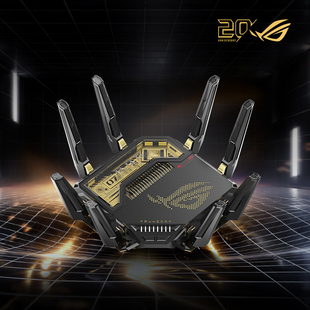 【自营】ROG八爪鱼7 20周年版WiFi7无线三频电竞游戏路由器双万兆