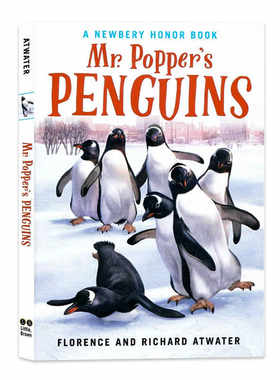 【自营】波普先生的企鹅英文原版小说Mr Popper's Penguins纽伯瑞儿童文学奖银奖国际大奖儿童小说理查德阿特沃特Richard Atwate