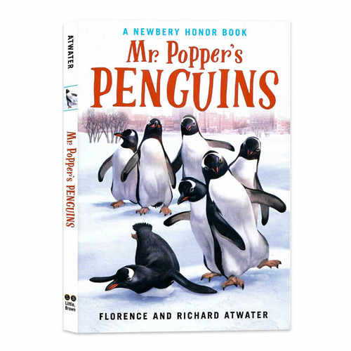 【自营】波普先生的企鹅英文原版小说Mr Popper's Penguins纽伯瑞儿童文学奖银奖国际大奖儿童小说理查德阿特沃特Richard Atwate