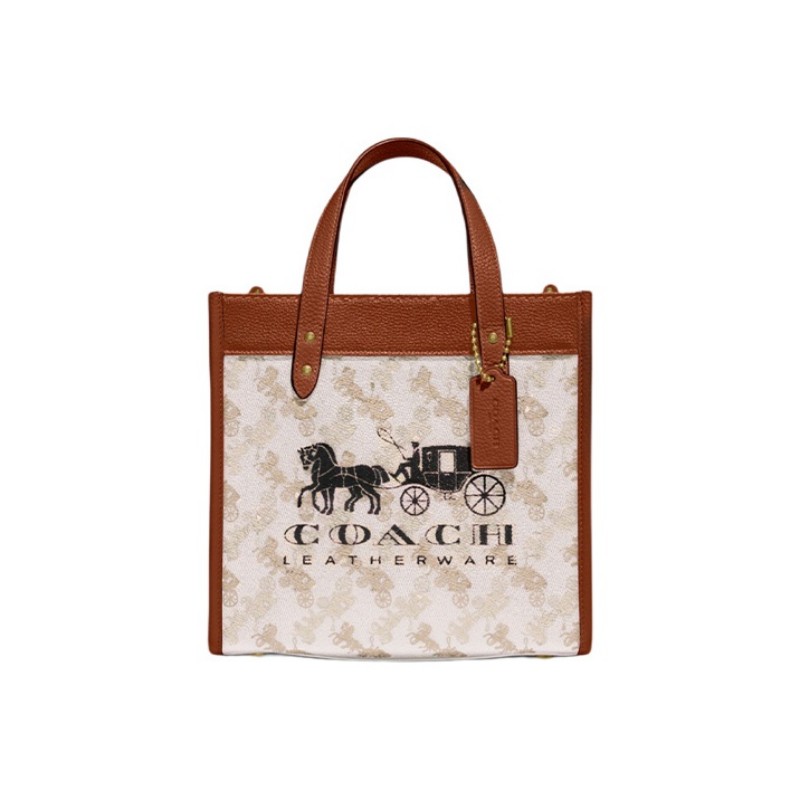 COACH/蔻驰手提经典印花小号