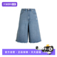 KB5432 女子运动潮流五分裤 自营 adidas阿迪达斯三叶草牛仔短裤
