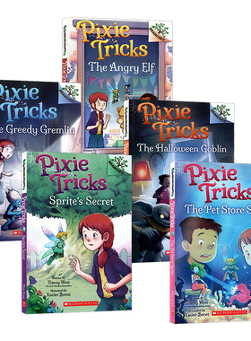 【自营】学乐大树系列 精灵游戏5册合售 英文原版 Pixie Tricks1-5 儿童桥梁章节书 小学生英语课外阅读读物 奇幻冒险故事