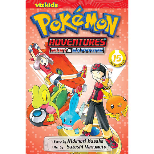 【自营】预售 神奇宝贝 宝可梦冒险 红宝石与蓝宝石篇 第15卷 Pokemo Adventures Ruby and Sapphire Vol. 15 英文原版