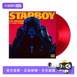 THE WEEKND 2LP黑胶唱片 自营 红胶 盆栽哥 欧版 威肯 STARBOY