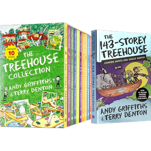 【自营】The Storey Treehouse 小屁孩树屋历险记 13 26 39 52 65 78 91 104 117 130 143儿童英语读物 桥梁章节书活动书 英文原版